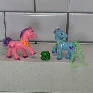 2 - Chap Mei Cutie‎ Pony Unicorn Brushable Tail 2.5" Figure Plus A Saddle